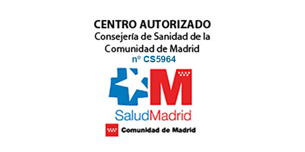Centro autorizado por la Consejería de Sanidad de Madrid